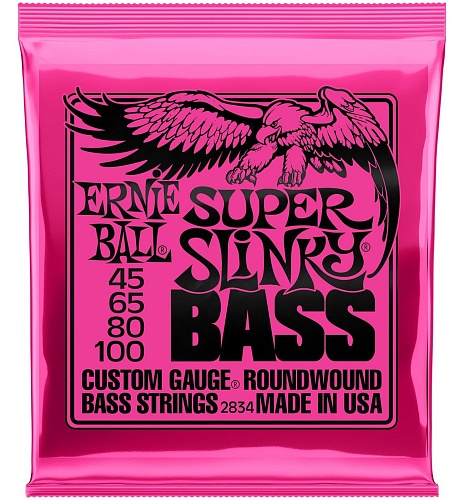 Ernie Ball 2834 Super Slinky Bass    -, 45-100, 