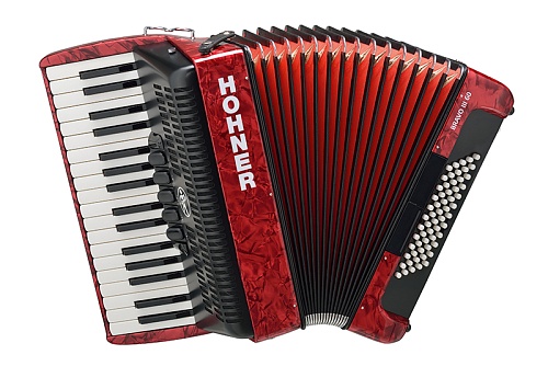 A1693S BRAVO III 60 Red , , Hohner