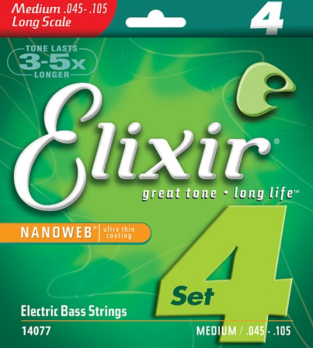 Elixir 14077 NANOWEB    -, , Medium, 45-105
